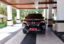 Sulkarnain Mulai Gunakan Kendaraan Dinas DT 1 E