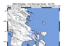 Sesar Kendari Aktif, Picu Gempa Bumi 3,6 di Kota Kendari