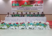 Gerakan Rabu Putih GP Ansor Sultra Siap Kawal Pemilu 2019