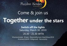 Kampanye Earth Hour, Plaza Inn Kendari “Gelap” Sejam