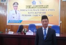 Komitmen Damin Selesaikan Masalah Kebocoran Pipa PDAM Kota Kendari