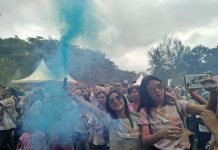 Foto : Semarak Pemilu Run KPU Sultra