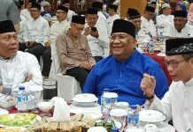 Bukber Perdana di Rujab Gubernur Sultra Tanpa Lukman Abunawas