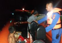 Perahu Dihantam Ombak, Tiga Nelayan Ereke Diselamatkan Tim SAR Gabungan
