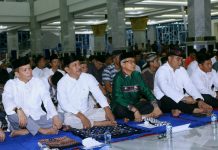 Ali Mazi Tak Hadir, Lukman Abunawas Pimpin Peringatan Nuzululquran di Masjid Al Alam