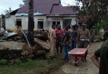 Lima Rumah Korban Bentrok di Buton Mulai Diperbaiki
