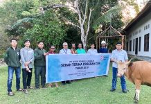 PT DSSP Power Kendari, Realisasikan CSR dalam Bentuk Kurban untuk Warga Moramo Utara