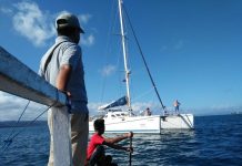 Empat Kapal Yacht Berlabuh di Teluk Pasarwajo Hari Ini