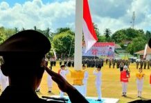 AS Tamrin Ucapkan Terima Kasih ke Pasukan Pengibar Bendera
