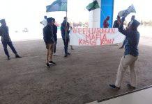 Dugaan Korupsi Dana KONI, HMI Demo di Kantor Bupati Buton