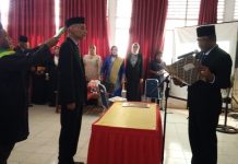 Sah, Konstantinus Bukide Jabat Sekda Buteng