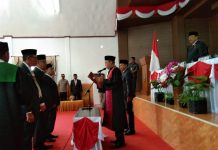 Unsur Pimpinan DPRD Wakatobi Dilantik
