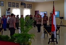 Resmi Dilantik, Polres Kendari Punya Komandan Baru
