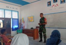 Siswa SMAN 2 Batauga Dapat Penyuluhan Wawasan Kebangsaan dan Jiwa Patriot