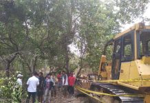 Lahan Warga di Mubar Diserobot Orang Tak Kenal, Alat Berat Disita