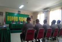 Enam Anggota Polisi Jalani Sidang Disiplin Kedua