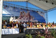 Tarian Kolosal Meriahkan Wakatobi Wafe