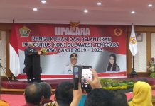 Ali Mazi Dorong Anggaran KONI Sultra Zaman Lukman Abunawas Diaudit