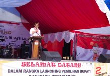 Launching Pilkada Muna, KPU Sultra : Perbedaan Pilihan Jangan Putus Silaturrahmi