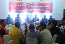 Atasi Konflik Desa Gunung Jaya dan Sampoabalo, Polres Buton Gelar Coffee Morning