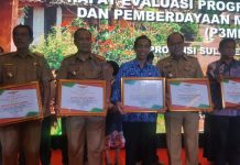 Koltim Kembali Meraih Penghargaan P3MD Dari Gubernur Sultra