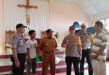 Amankan Perayaan Natal, Tiga Pos Pengamanan Dibangun di Buteng