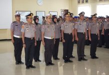 Empat PJU Polda Sultra Naik Pangkat Jadi Kombes