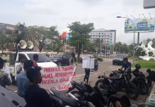 Tender Proyek Diduga Maladministrasi, Kantor Balai Jalan XXI Sultra Didemo