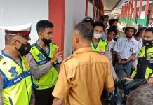 Hindari Polantas, Seorang Siswa SMKN 2 Raha Dikejar Sampe ke Lingkungan Sekolah