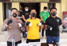 Polres Kendari Berhasil Ciduk 2 Orang Pengedar Sabu di Mandonga