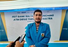 ATM Drive Thrue Dilaunching, Alvin Wijaya Apresiasi Inovasi Bank Sultra