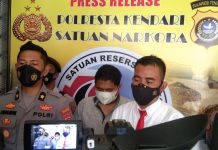 Miliki 3 Paket Sabu, Polresta Kendari Tangkap Seorang Mahasiswa di Kota Kendari