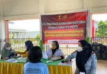 LPP Kendari Gelar Vaksin Booster Bagi Petugas dan Warga Binaan