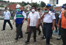 Pantau Situasi Mudik, Ridwan Bae Kunjungi Pelabuhan Nusantara Kendari, Ini Pesannya