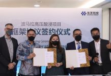 PT Vale dan Huayou Teken Perjanjian Kerjasama Proyek HPAL Pomala