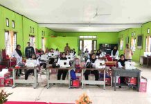 PT Vale Bekali Keterampilan Menjahit Perempuan pada Area Pemberdayaan