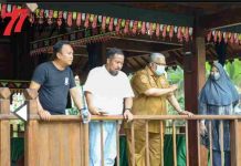 Tinjau Anjungan Sultra di TMII, Ali Mazi : Besok Mulai Direvitalisasi