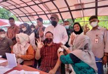 Vaksinasi Booster Massal Guru, Monianse Apresiasi Dikbud Baubau