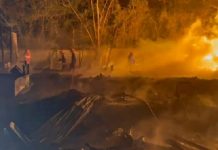 Gudang Kopra Milik PT. Arindo di Kendari Dilahap Si Jago Merah