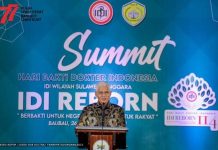 Summit HBDI ke-114, Gubernur Sultra Sebut Dokter Merupakan Pahlawan Kesehatan