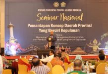 Gubernur Hadiri Seminar Nasional Pemantapan Konsep Provinsi Berciri Kepulauan