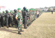 2.000 Pasukan Amankan Kunjungan Presiden Jokowi di Kepton