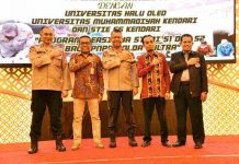 Tunjang Tugas dan Fungsi Polri, UHO Teken MoU dengan Polda Sultra