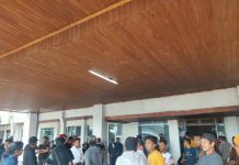 Sambangi Kantor DPRD Sultra, Ratusan TKBM Tunas Bangsa Mandiri Tuntut Hasil Keputusan Pelindo