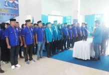 Alvin Alkawijaya Resmi Lantik Pengurus KNPI Butur Periode 2022-2025