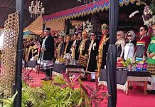 Irjen Kemenkumham dan Wali Kota Ternate Hadiri Puncak Haroana Baubau