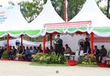 Gubernur Sultra Pimpin Upacara Peringatan HAB ke 77 Kementerian Agama