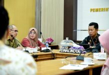 Pj Wali Kota Kendari Terima Kunjungan KPP Pratama