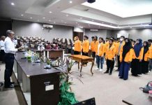 Rektor Minta Pengurus BEM Jaga Nama Baik UHO