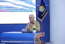 Sekda Sultra Buka Bimtek Aplikasi Simdata